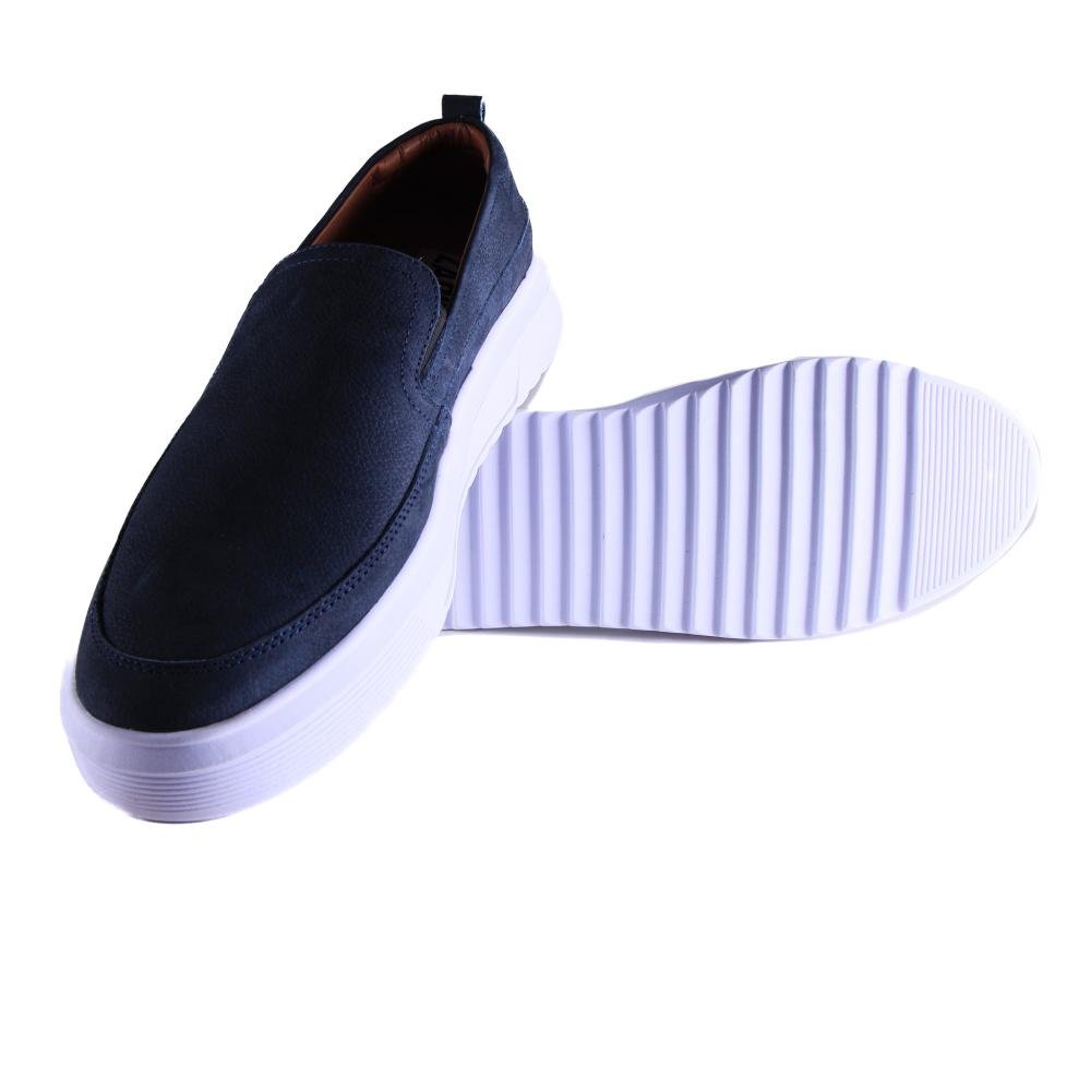 Tênis Masculino Zariff Slip On Kb4206 Marinho Azul 5