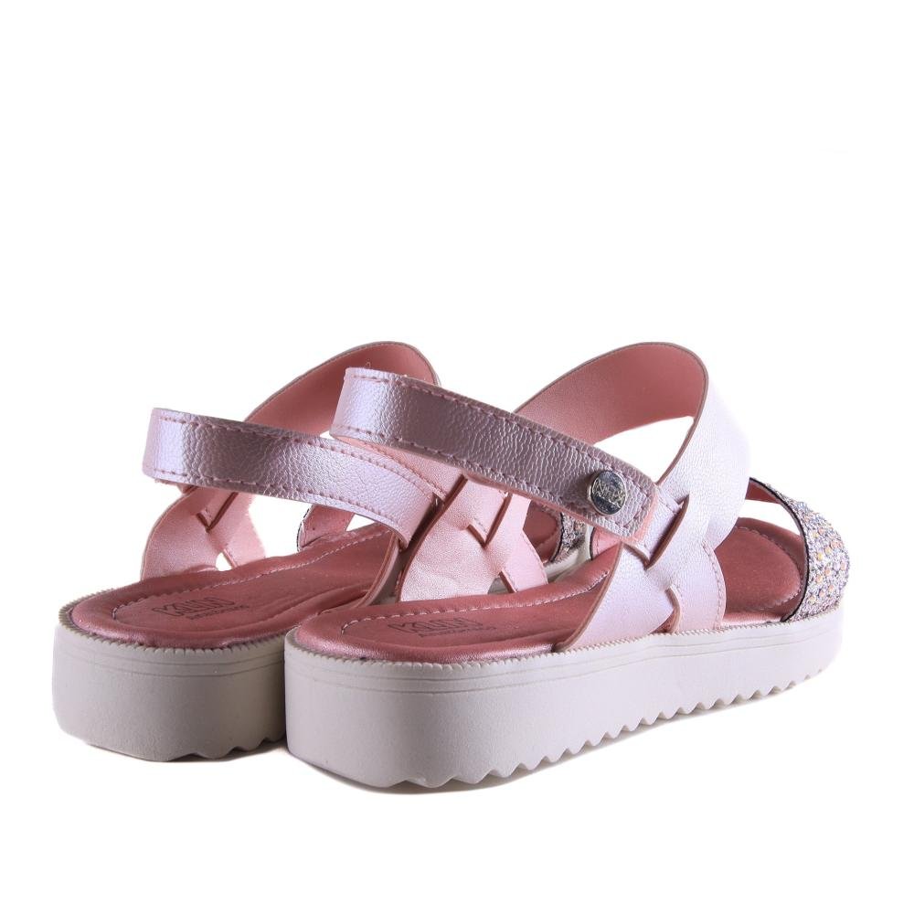 Sandália Infantil Menina Klin 420.038 Rosa Rosa 4