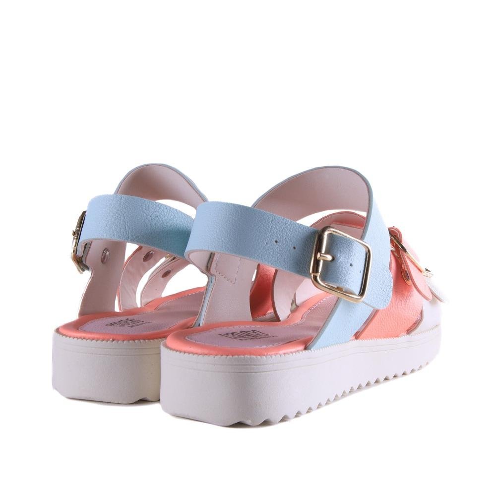 Sandália Infantil Menina Klin 420.042 Multicolor Multicores 4