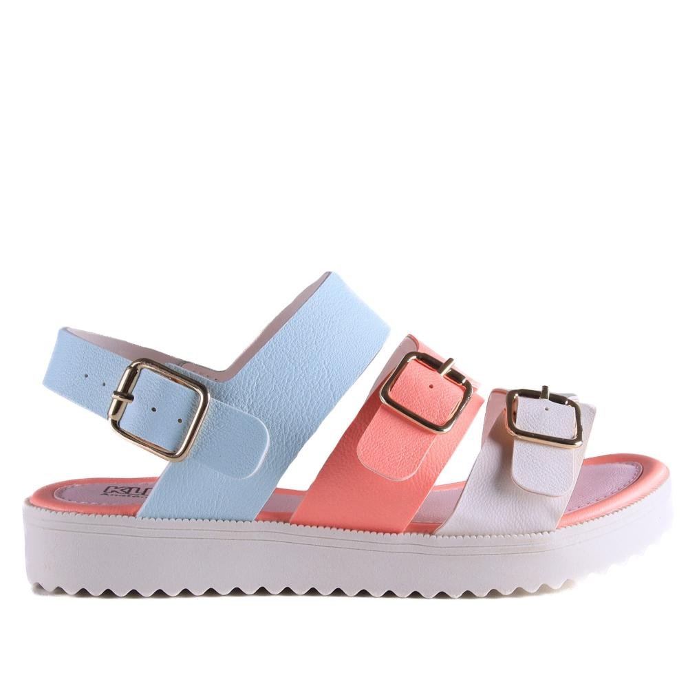Sandália Infantil Menina Klin 420.042 Multicolor