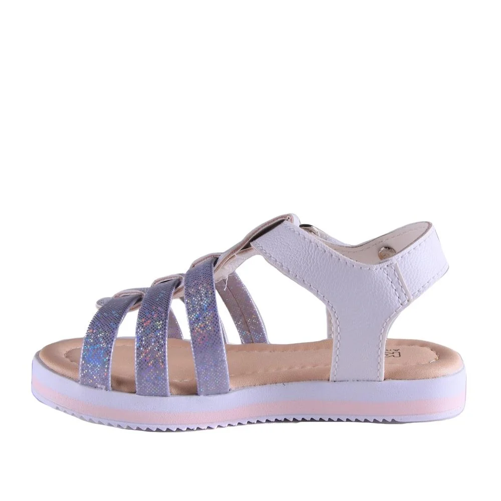 Sandália Infantil Menina Klin 421.044 Branca Areia Branco 2