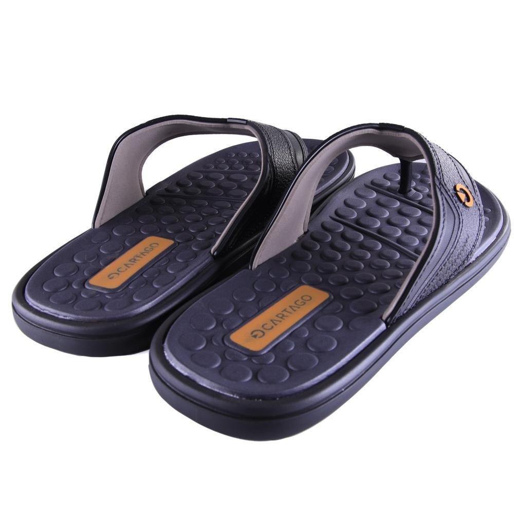 Chinelo Masculino Cartago 12452 Preto Preto 3