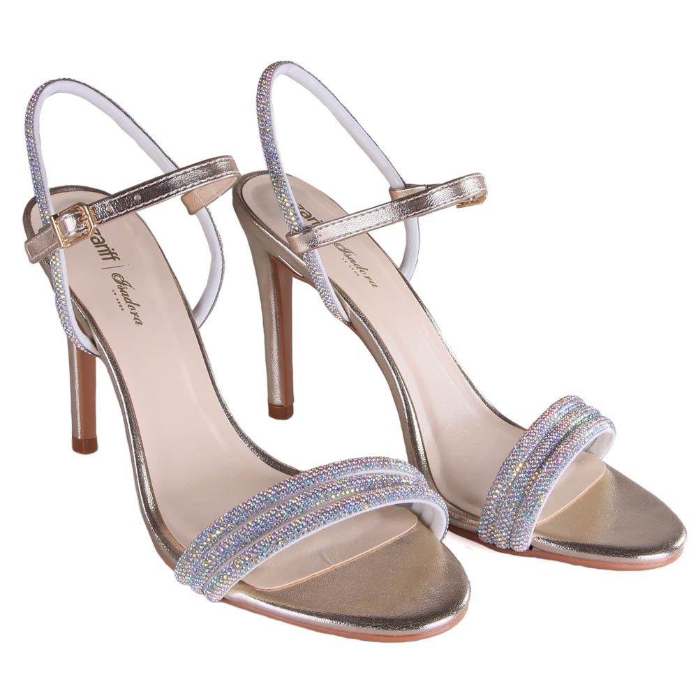 Sandália Feminina Zariff 15 Anos Isadora 5212.10969 Prime Ouro Dourado 3