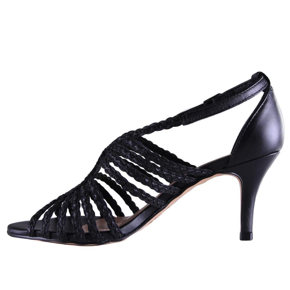 Sandália Feminina Zariff 35.734 Preto Preto 2