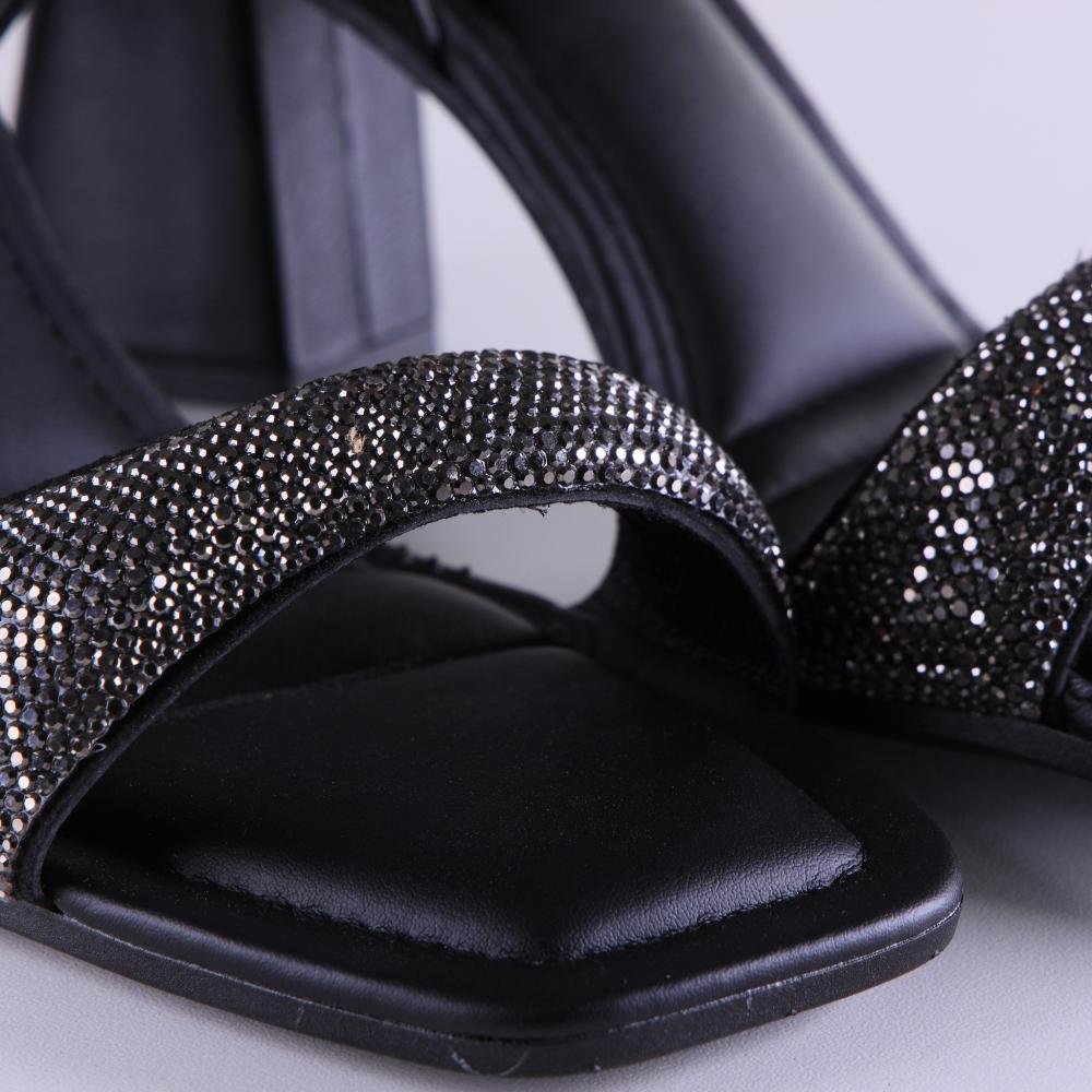 Sandália Feminina Tanara T8728 Preto Preto 3