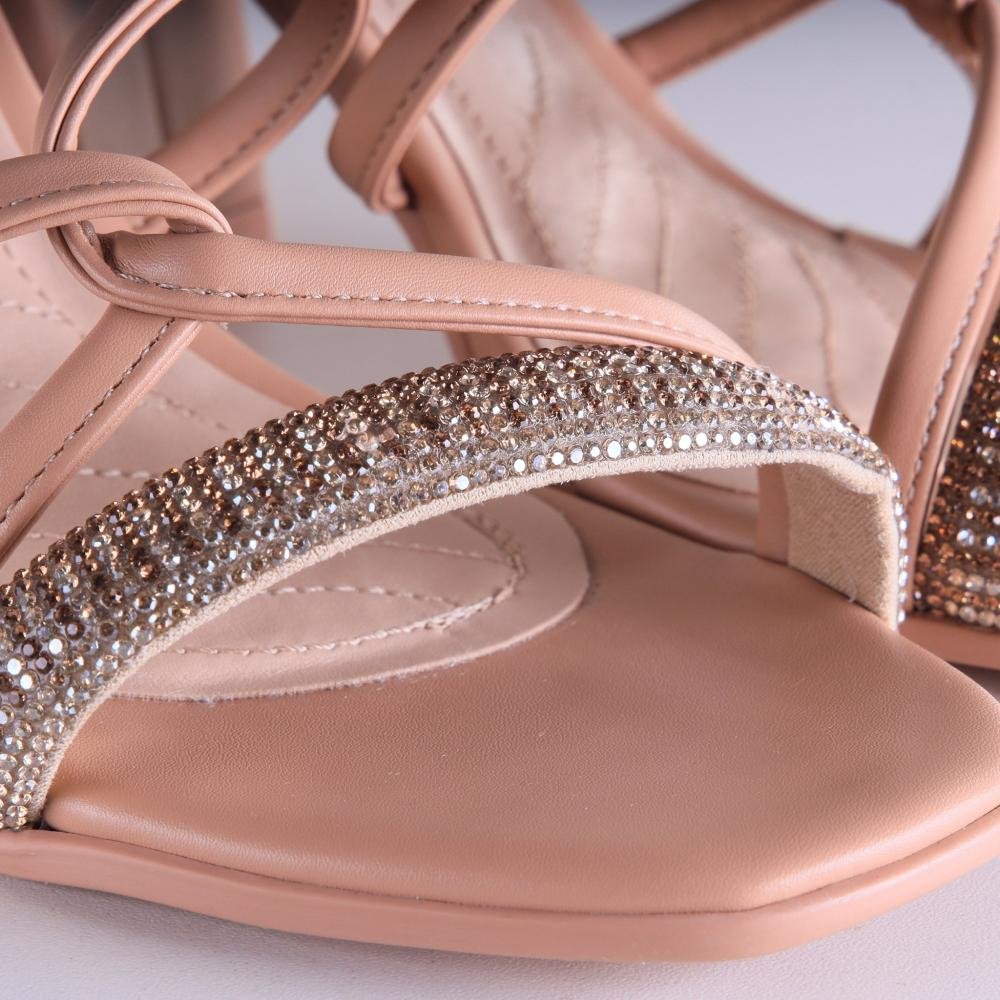 Sandália Feminina Ramarim 2441203 Natural Bege 4