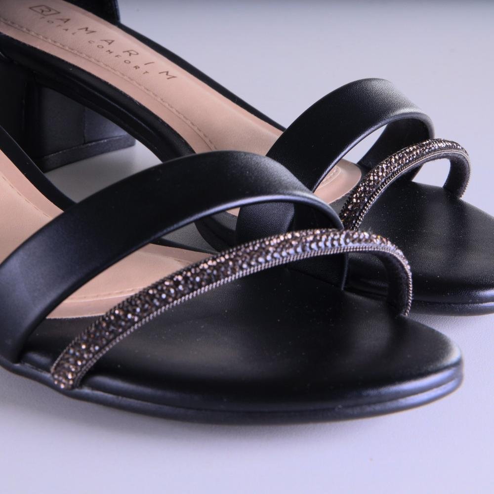 Sandália Ramarim Feminina 245208 Preto Preto 4