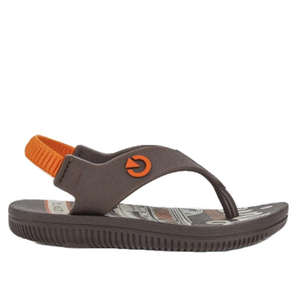 Sandália Infantil Menino Cartago 12256 Marrom Marrom 1