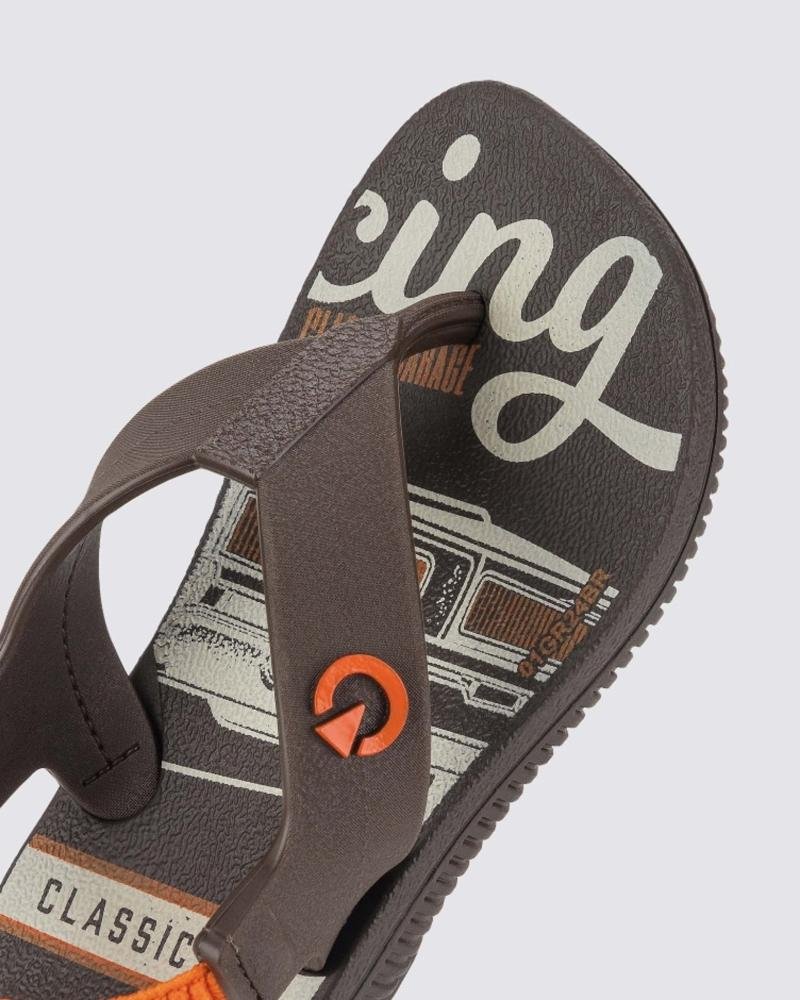 Sandália Infantil Menino Cartago 12256 Marrom Marrom 4