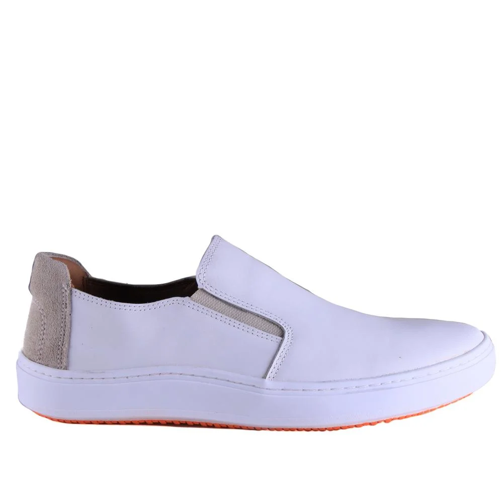 Sapatenis Masculino Zariff 87004 Branco Branco 1