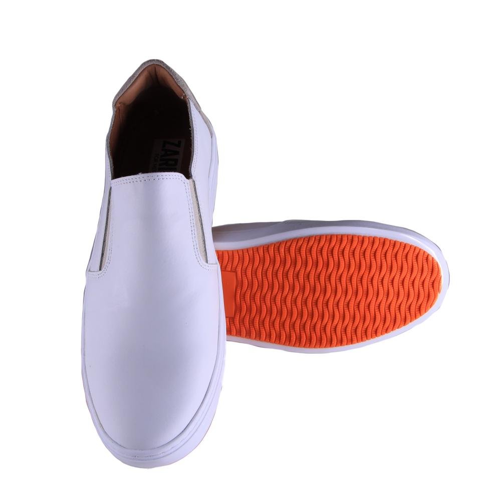 Sapatenis Masculino Zariff 87004 Branco Branco 4