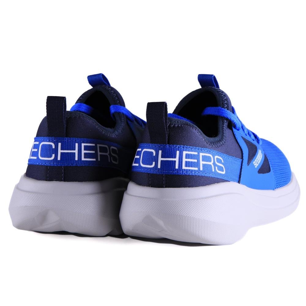 Tênis Infantil Skechers 405500 Azul Azul 5