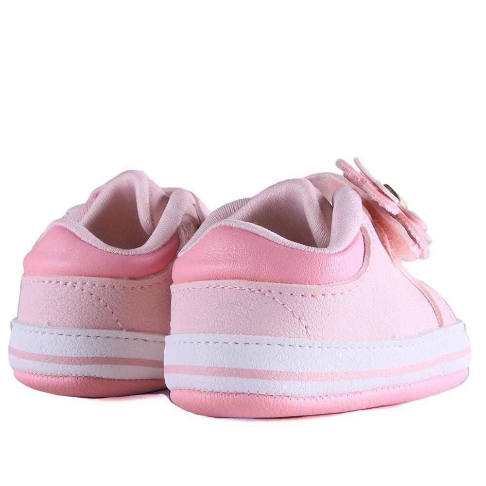 Tênis Infantil Menina Klin 268.059 Rosa Claro Rosa 5