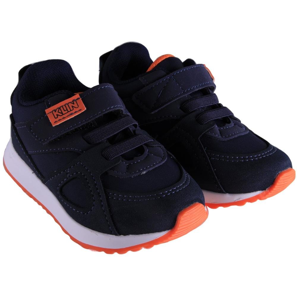 Tênis Infantil Menino Klin 453.117 Marinho Azul 3