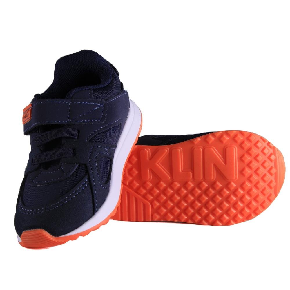 Tênis Infantil Menino Klin 453.117 Marinho Azul 4