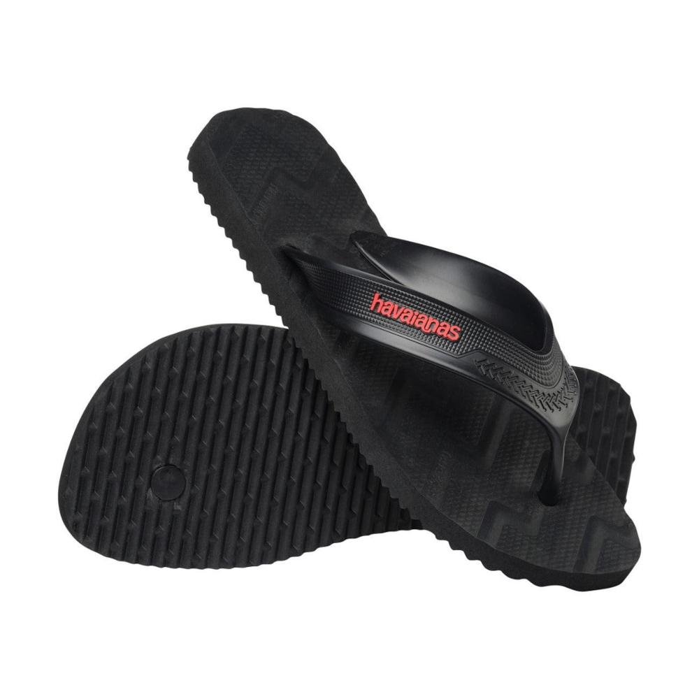 Chinelo Masculino Havaianas Track Waves Preto Preto 4