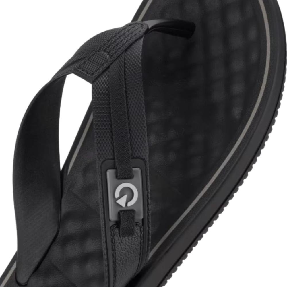 Chinelo Masculino Cartago 12212 Preto/Cinza Preto 4
