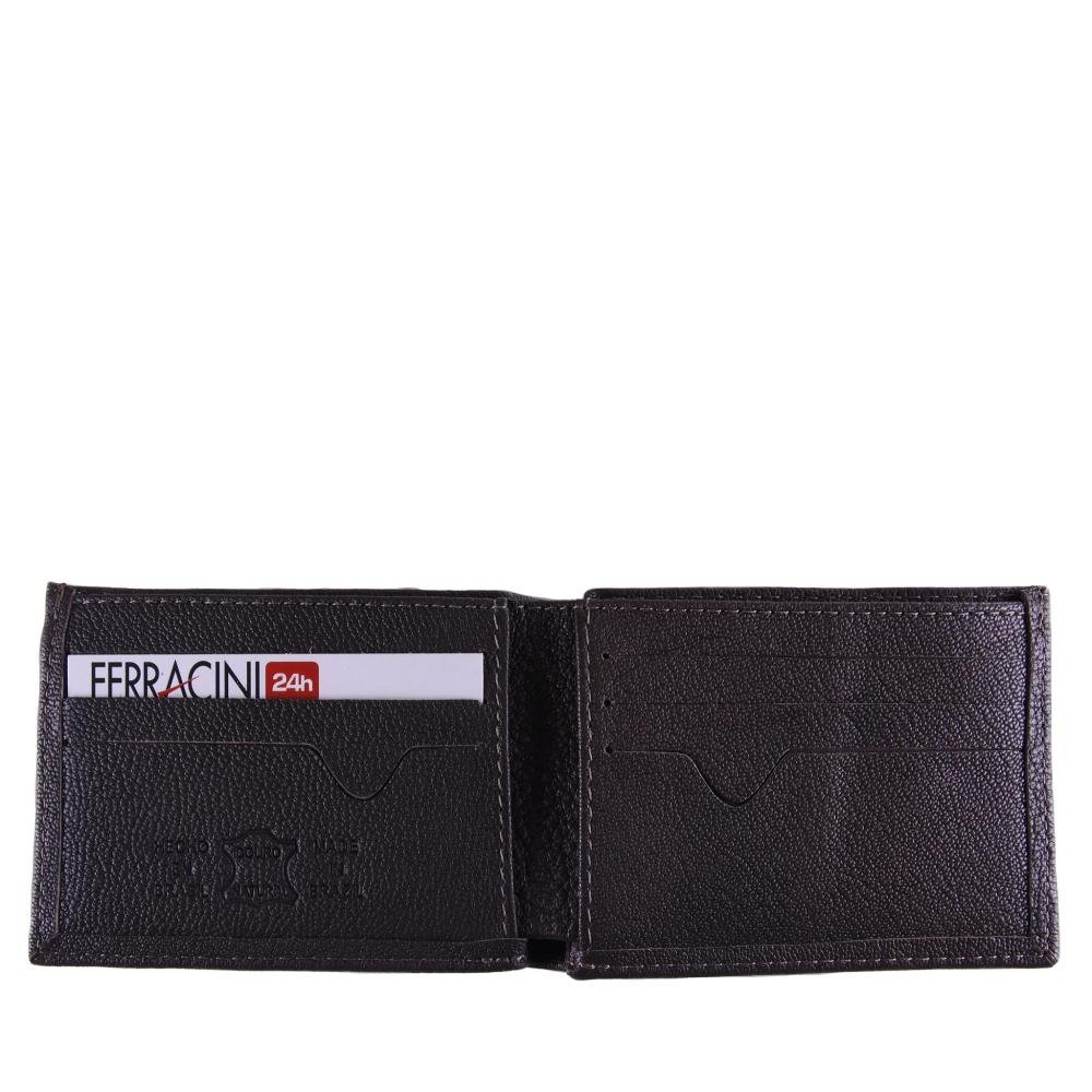 Carteira Ferracini Masculino Whiter Plus Cf388b Chocolate Marrom 2