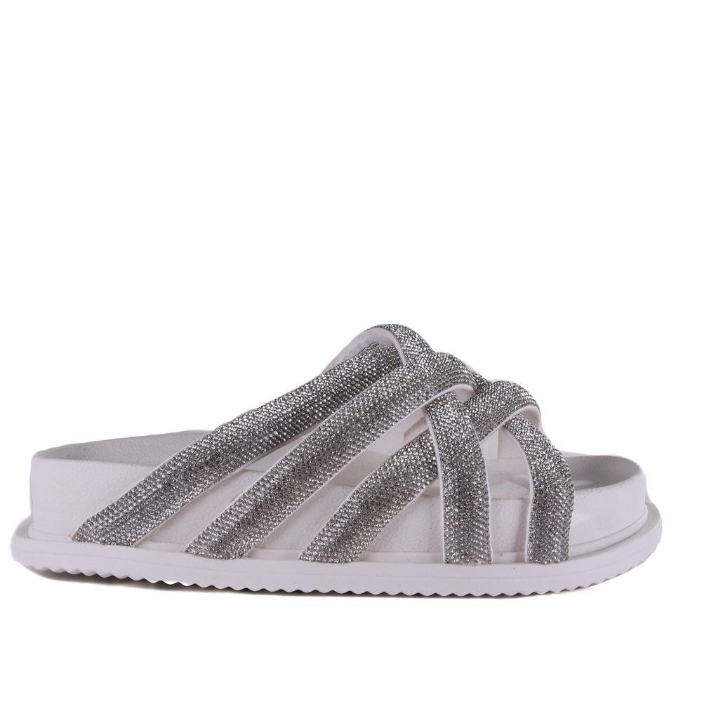 Papete Feminina Zariff 359-4 Off White Branco 1