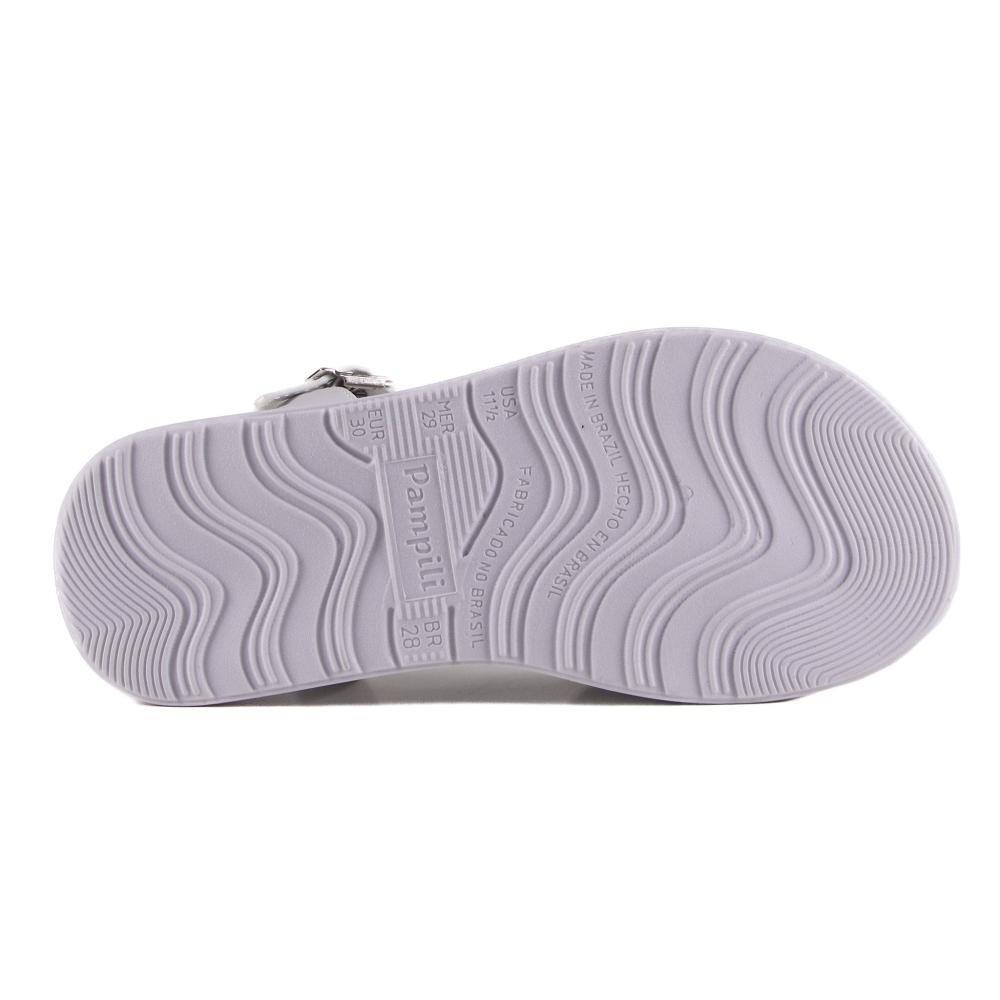 Sandália Infantil Menina Pampili 702.026 Branco Branco 5