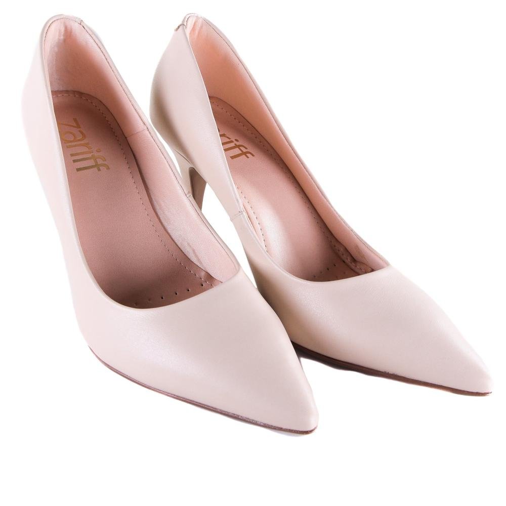 Scarpin Feminino Zariff 229271567 Off White Branco 3