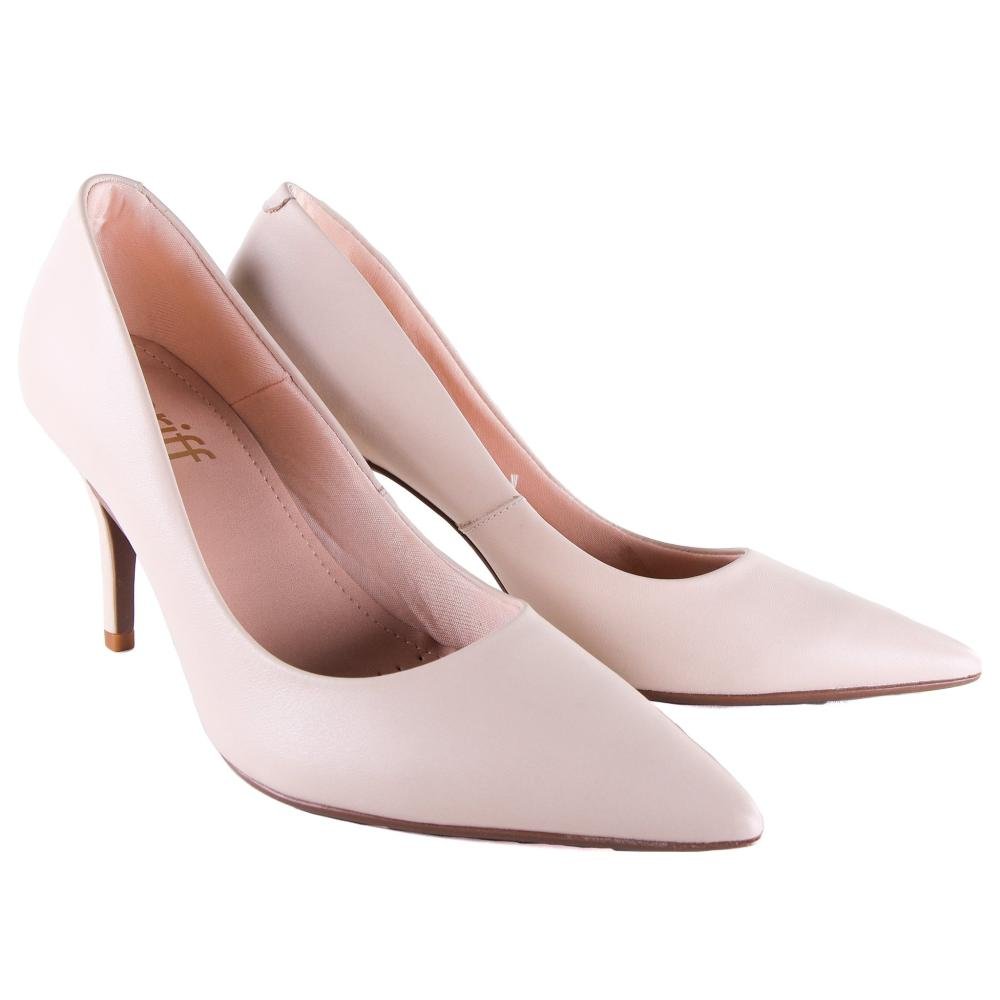 Scarpin Feminino Zariff 229271567 Off White Branco 5