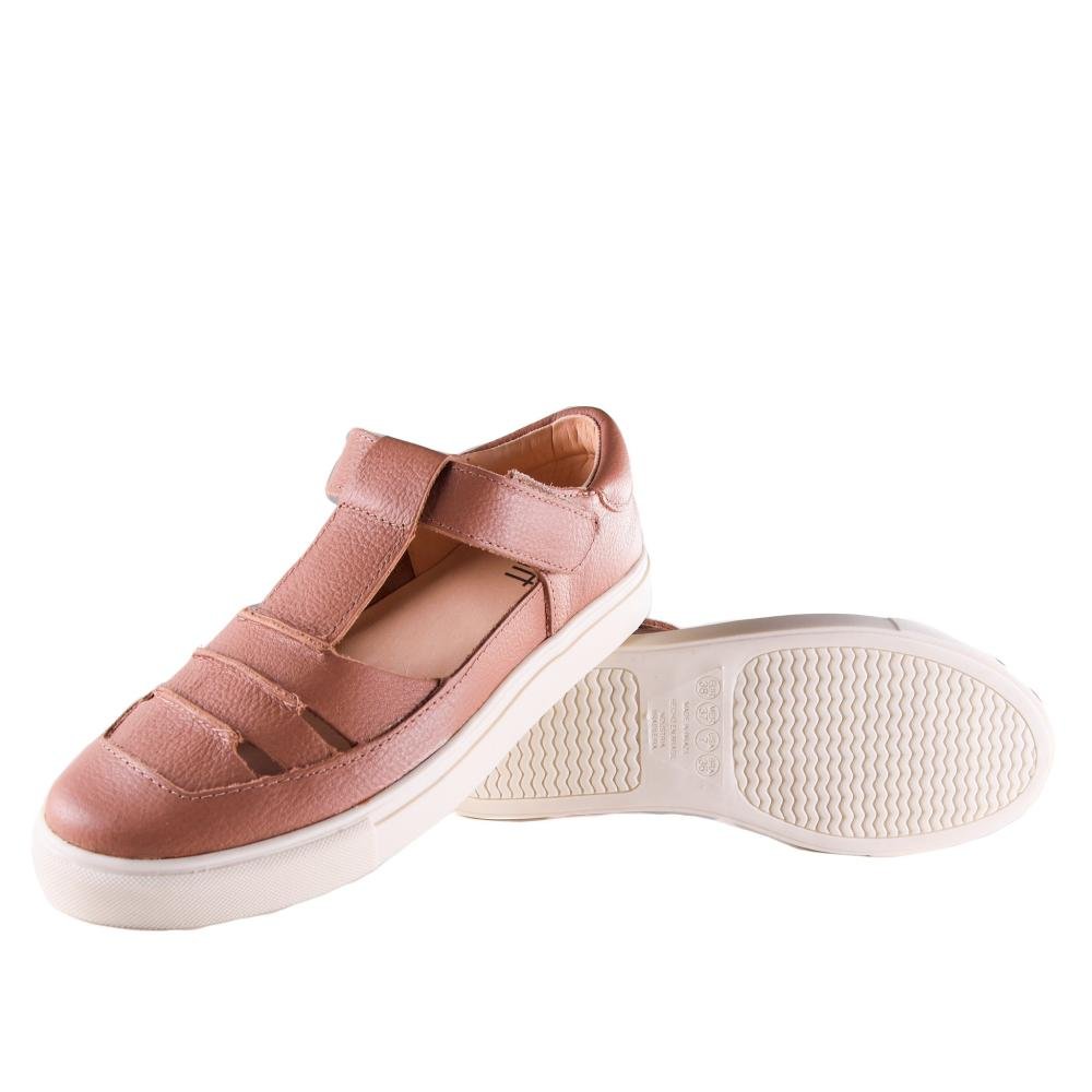 Tênis Zariff Feminino Cut-Out 188521 Coconut Marrom 5