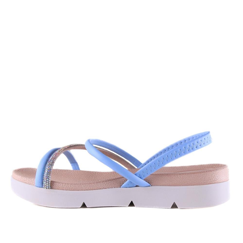 Sandália Feminina Beira Rio Birk 8387,530 Azul Azul 2
