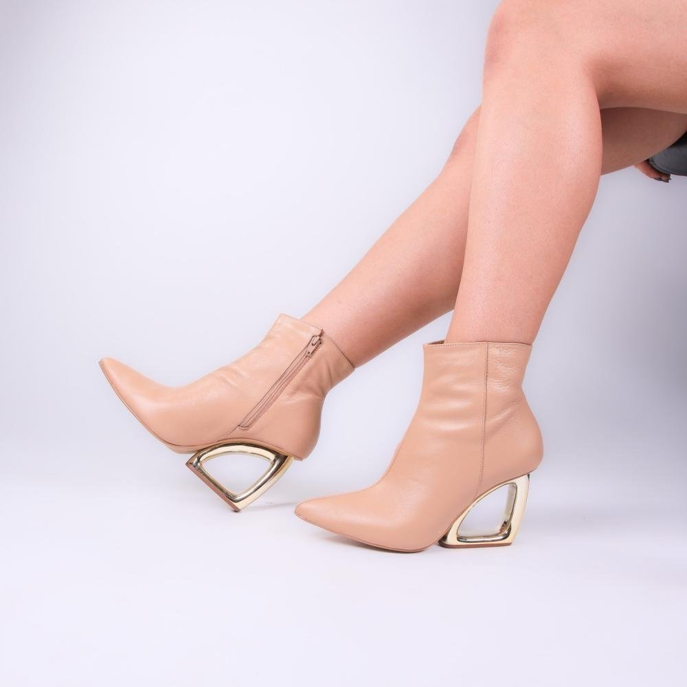 Bota Feminina Zariff 3451-575 Macadamia Bege 12