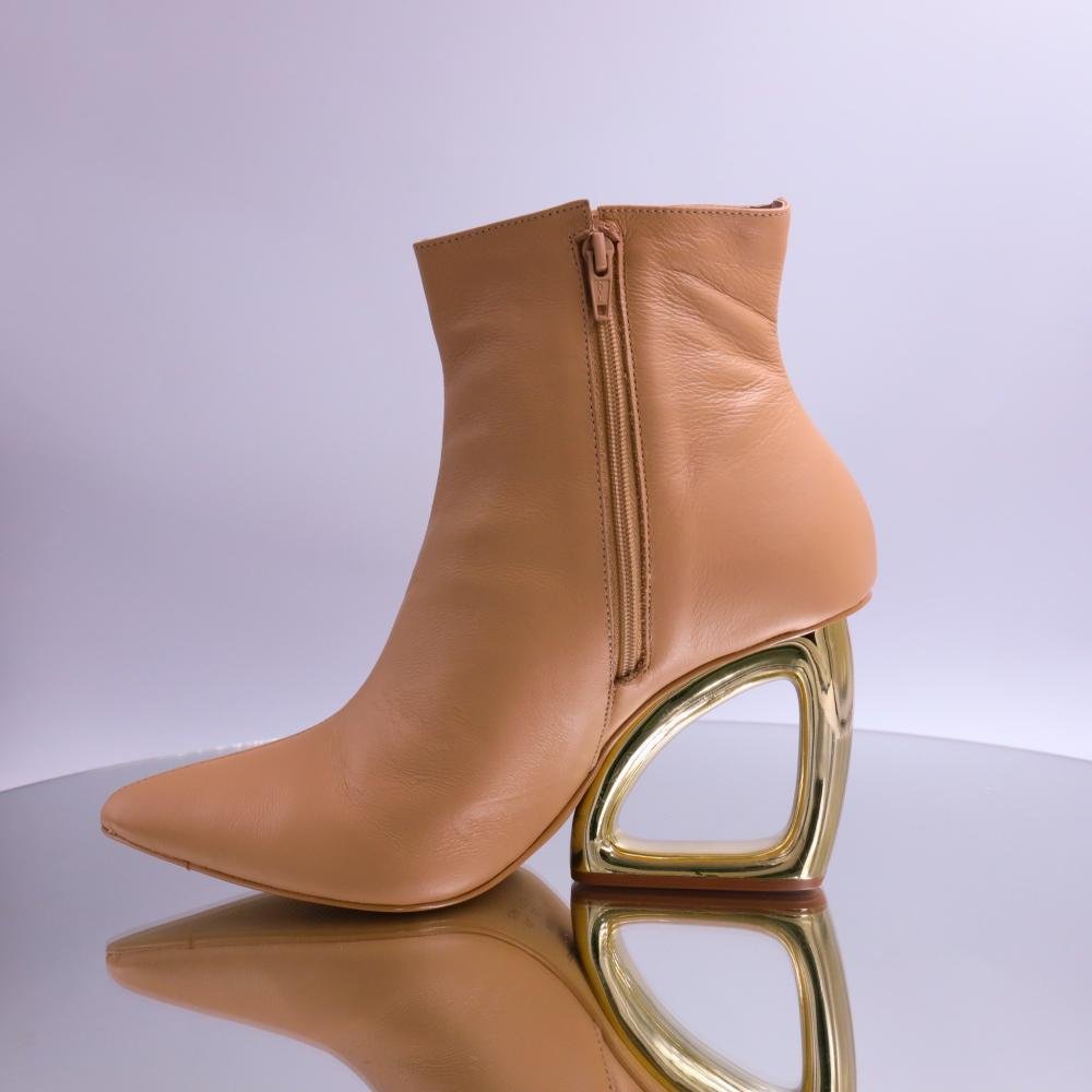 Bota Feminina Zariff 3451-575 Macadamia Bege 4