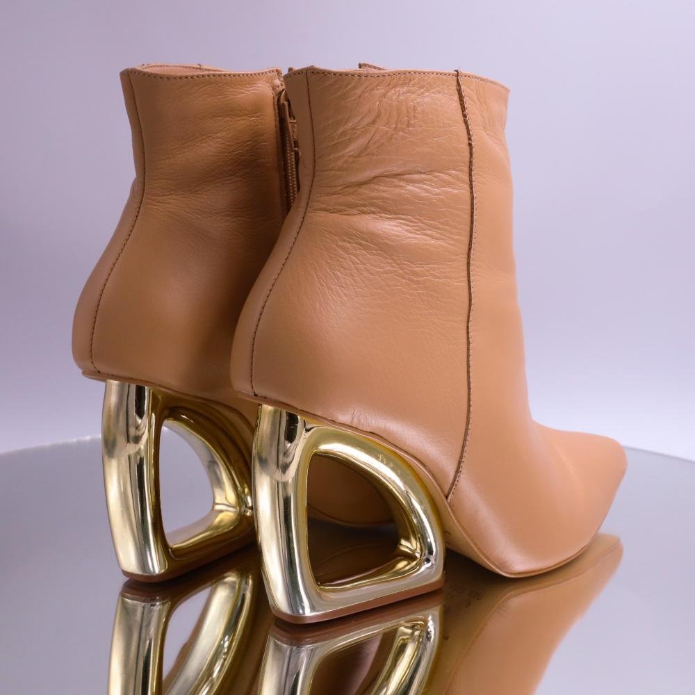 Bota Feminina Zariff 3451-575 Macadamia Bege 7