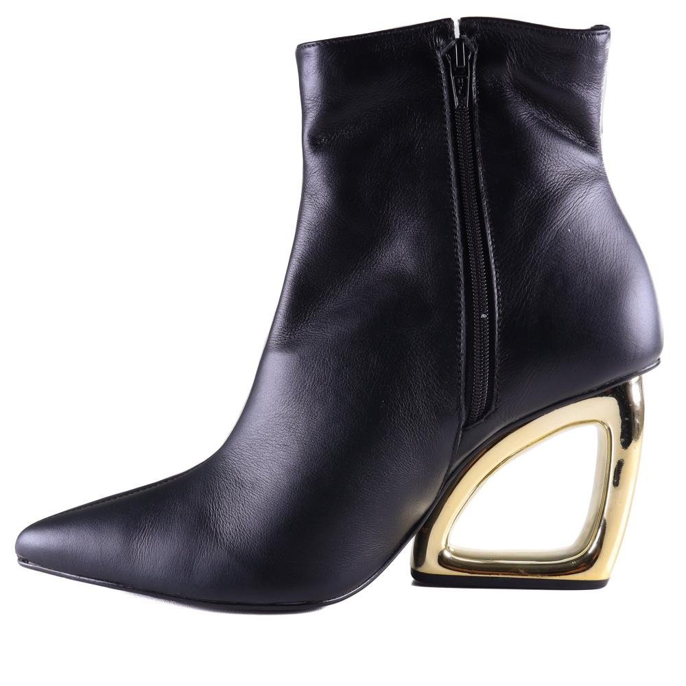 Bota Feminina Zariff 3451-575 Preto Preto 2