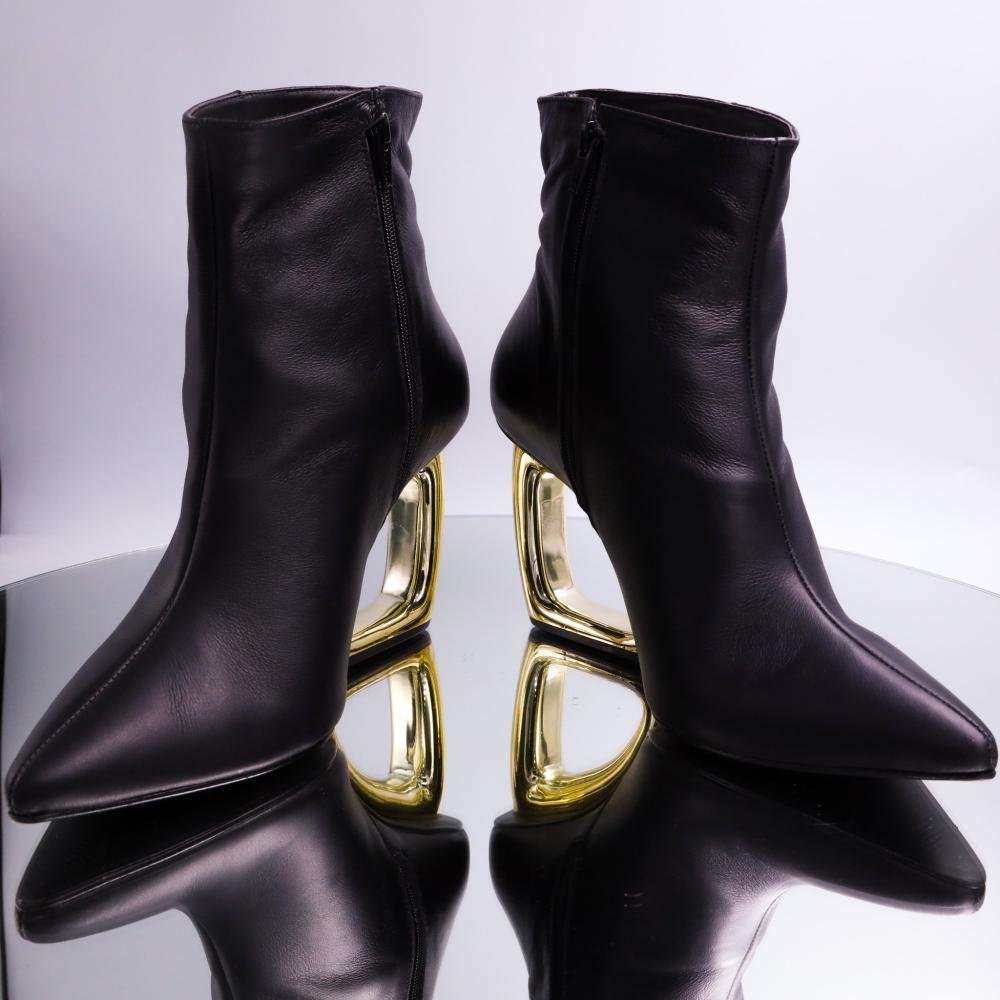 Bota Feminina Zariff 3451-575 Preto Preto 6