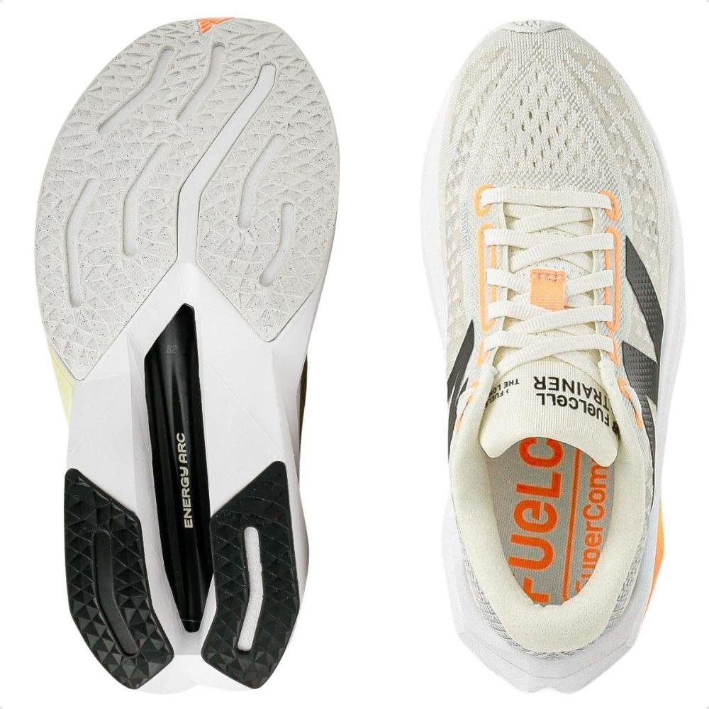Tênis New Balance Esportivo Supercomp Trainer V3 Bege Claro Bege 5