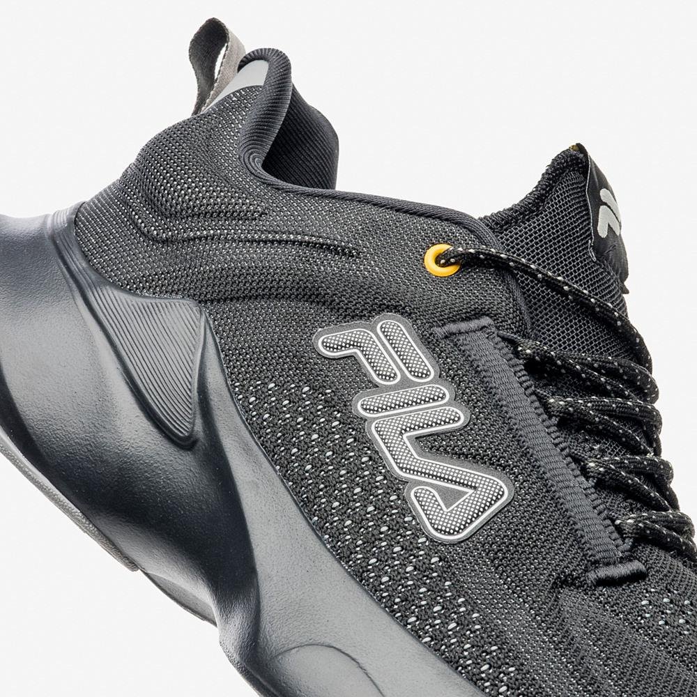 Tênis Fila Masculino Master Preto/Preto Preto 4