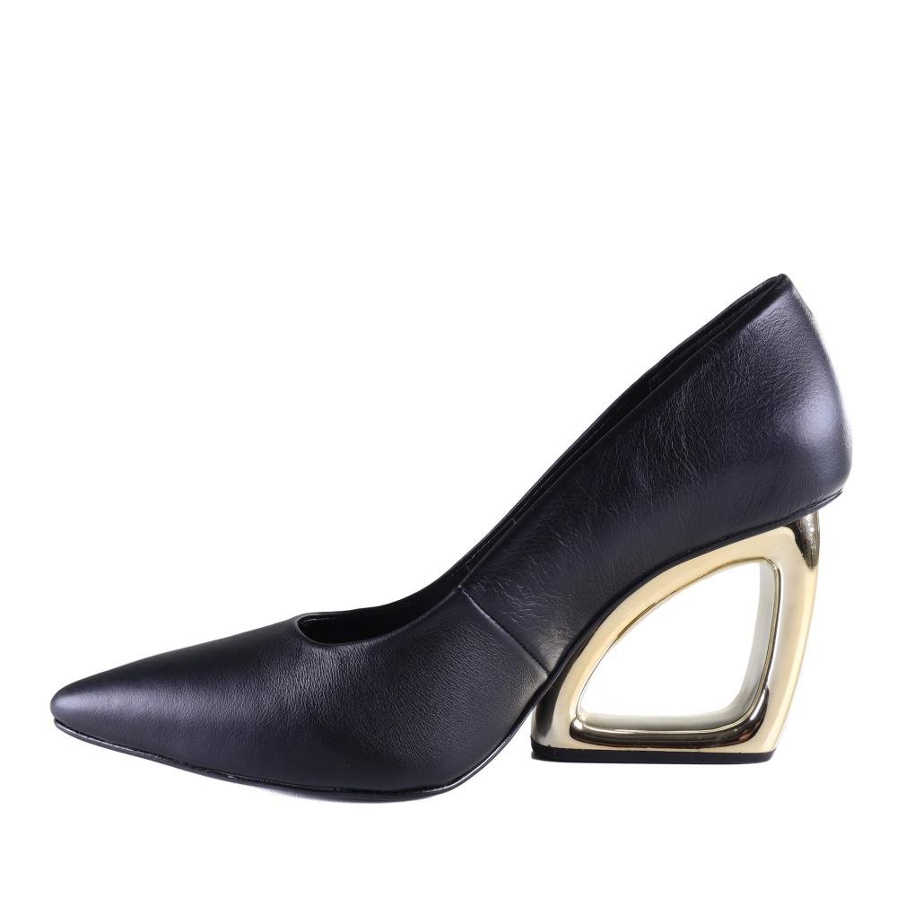 Scarpin Feminino Zariff 3450-575 Preto Preto 2