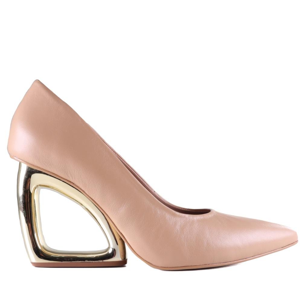 Scarpin Feminino Zariff 3450-575 Macadamia Bege 1