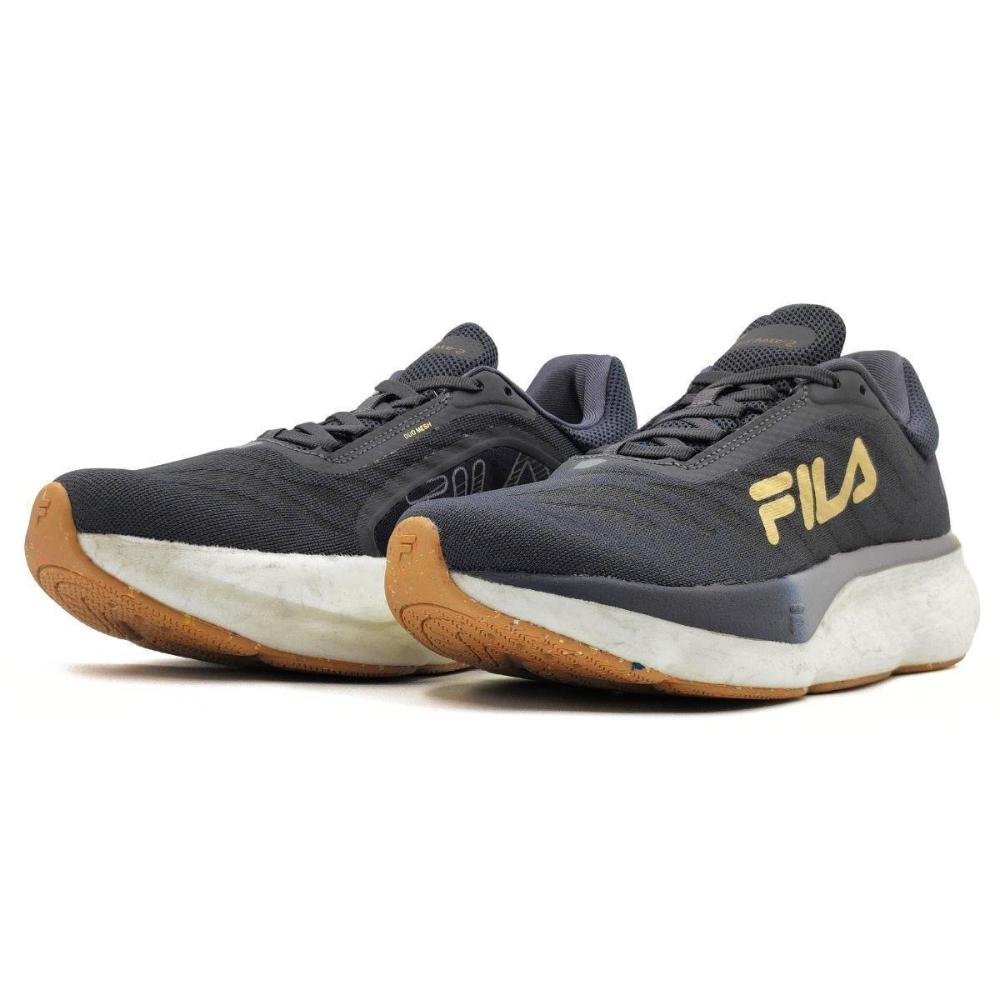 Tênis Fila Masculino Float Maxxi 2 Preto Cinza Preto 3