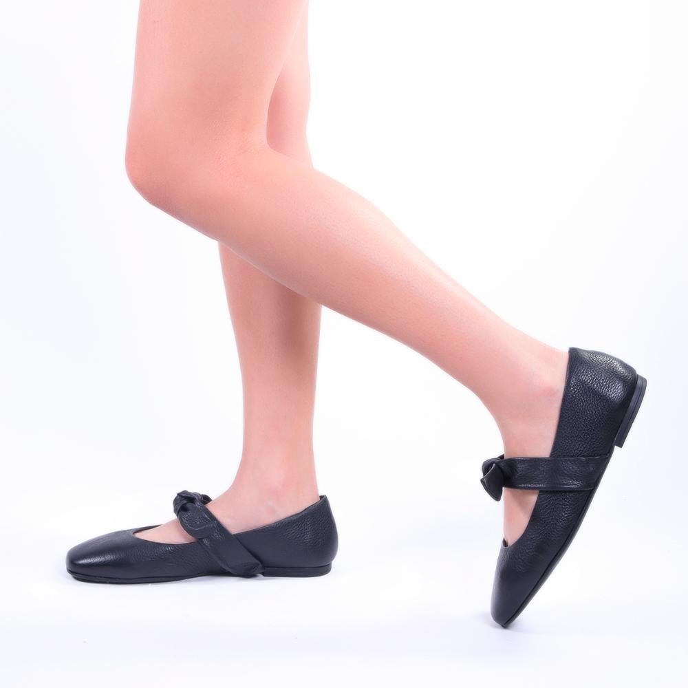 Sapatilha Feminina Bottero 361615 Preto Preto 2