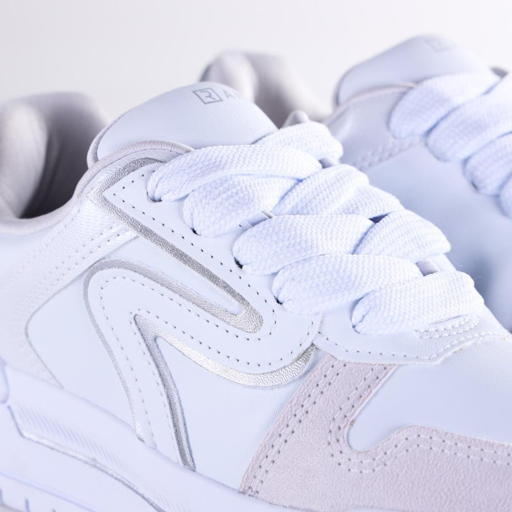 Tênis Casual Ramarim 25-94103 Branco/Prata Branco 4