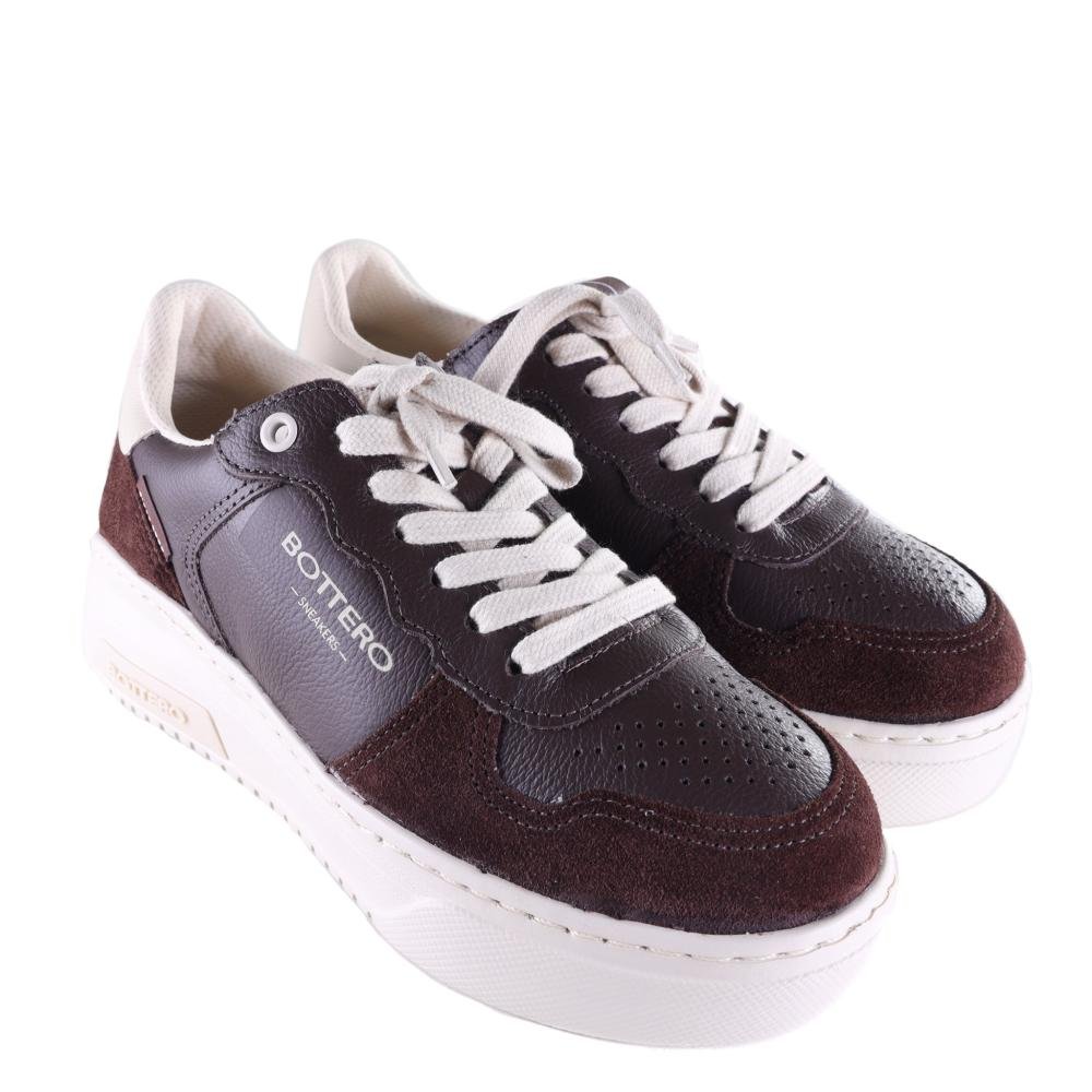 Tênis Bottero Feminino Sneakers 365103 Marfin/Cafe Marrom 3