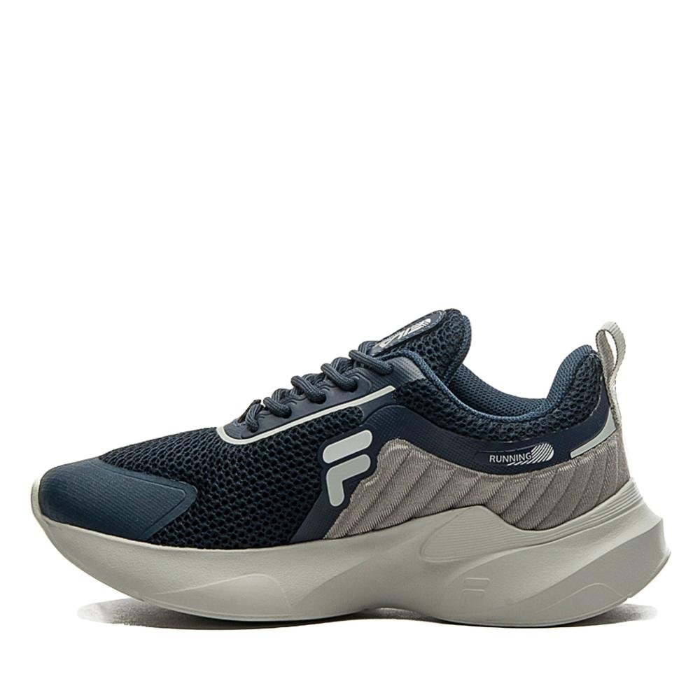 Tênis Infantil Fila Progress Marinho/Cinza Azul 2