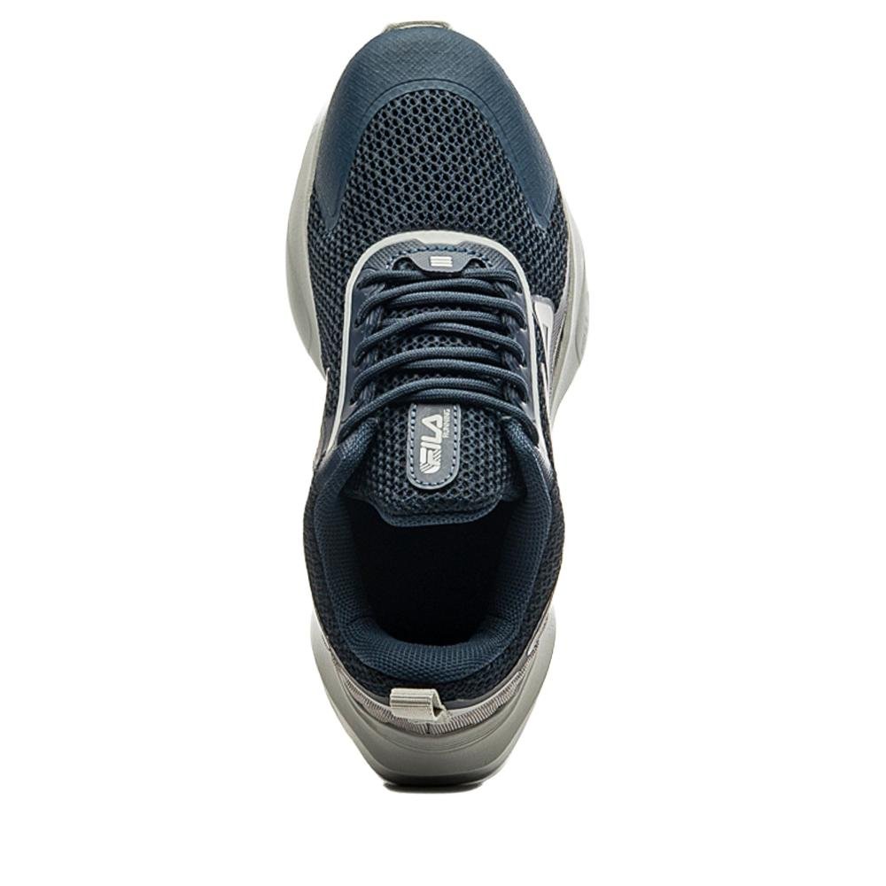 Tênis Infantil Fila Progress Marinho/Cinza Azul 4