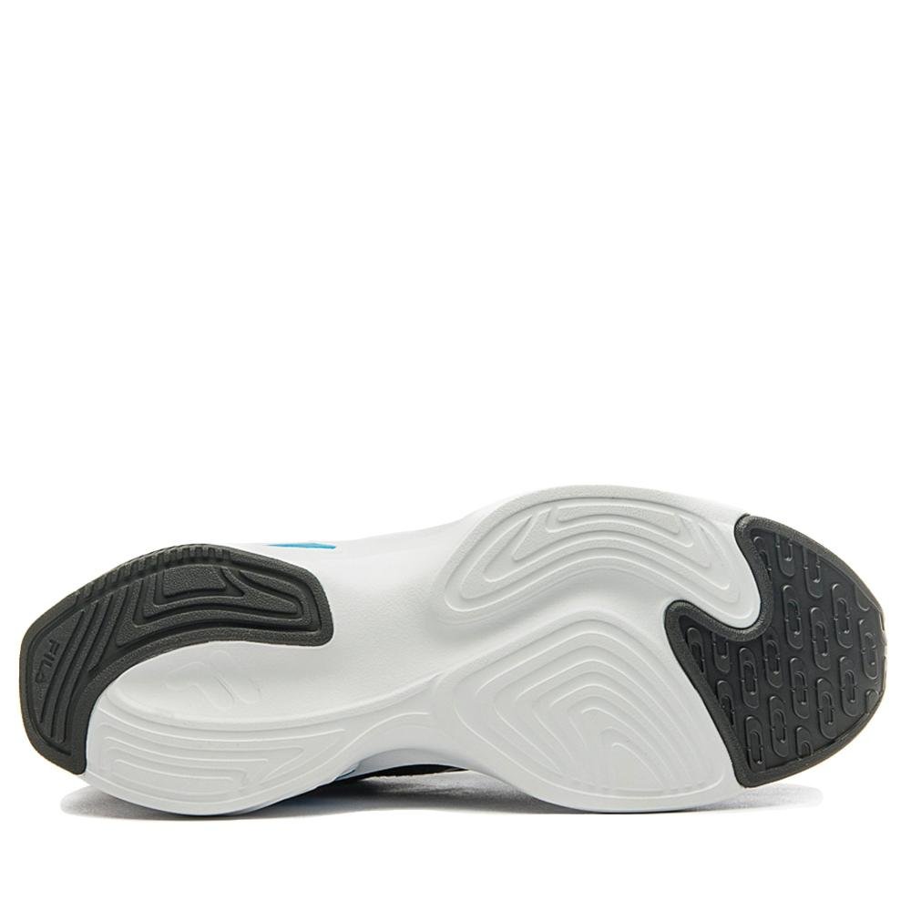 Tênis Corrida Fila Recovery Preto/Azul Preto 8