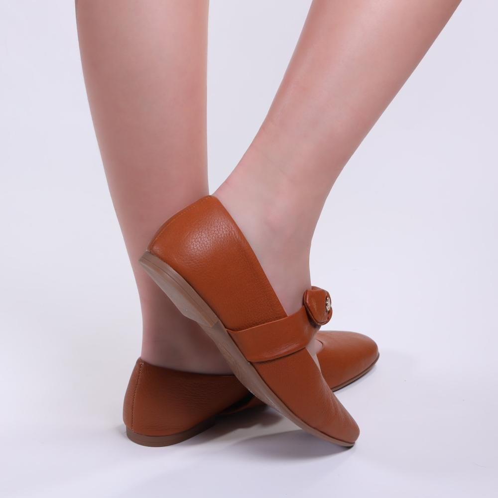 Sapatilha Feminina Bottero 361615 Caramelo Marrom 4