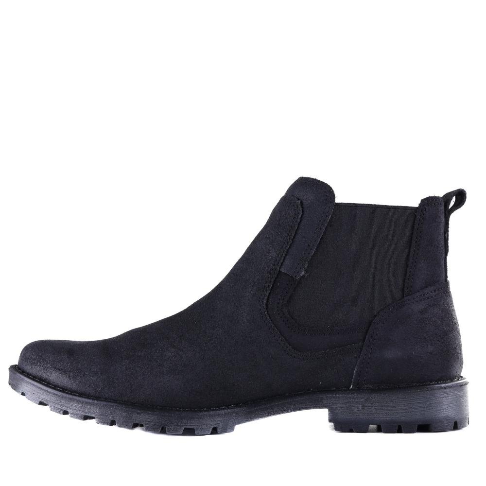 Bota Ferracini Masculina Couro Cross 9951-517C Preto Preto 2