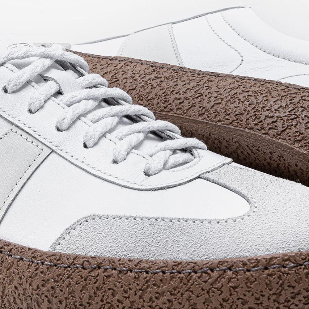 Tênis Feminino Casual Democrata Bora 617101 Branco/Off White Branco/Off White 5