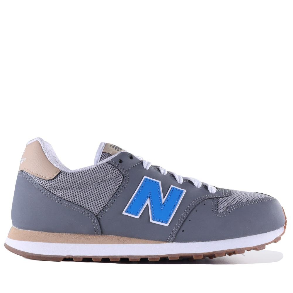 Tênis Masculino New Balance GM500v2 Cinza/Azul 1