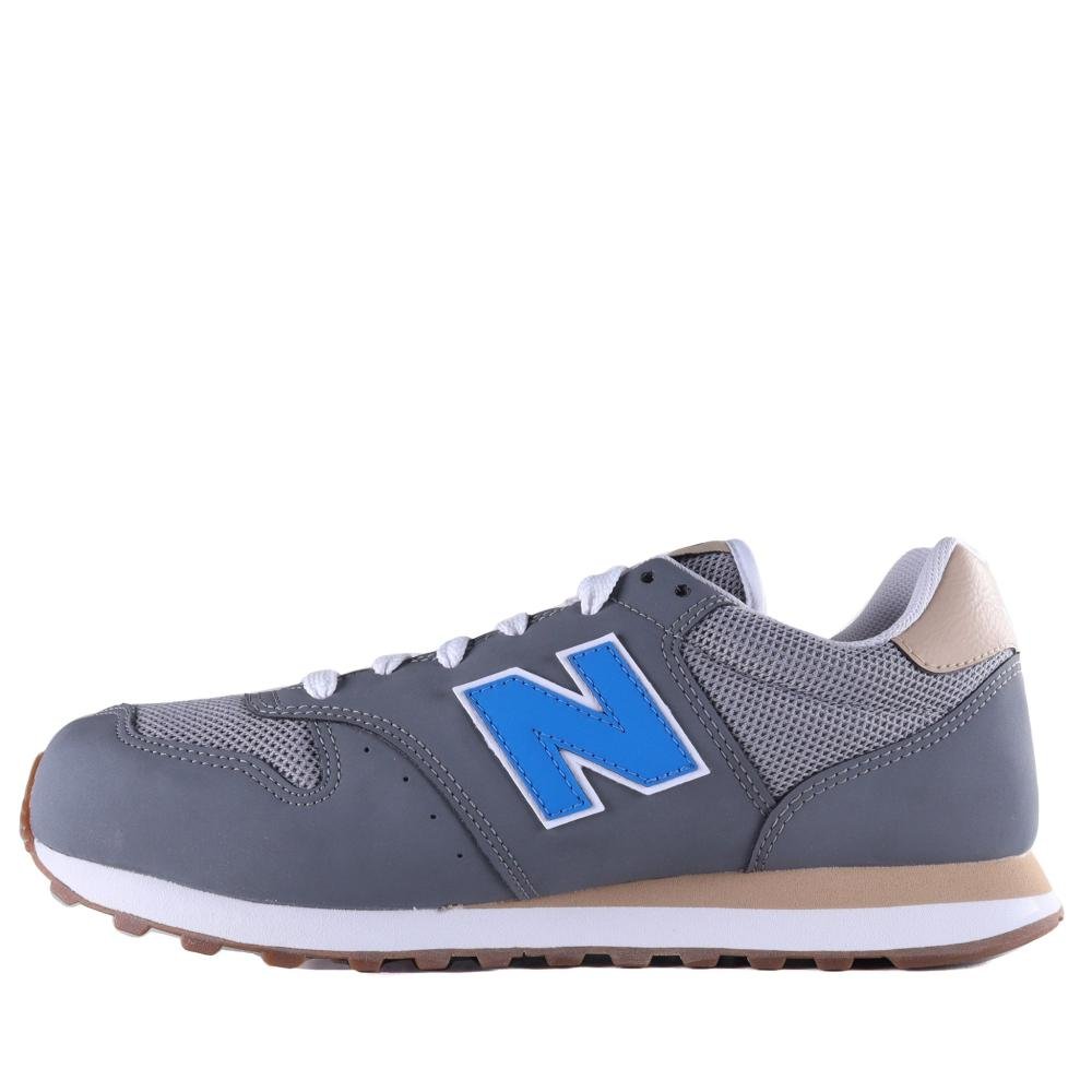 Tênis Masculino New Balance GM500v2 Cinza/Azul Cinza/Azul 2