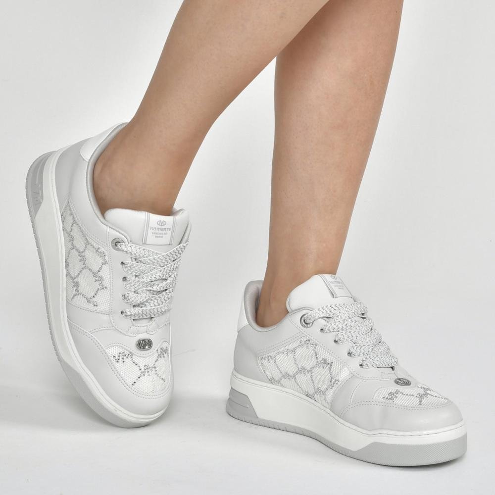 Tênis Feminino Via Marte 232-004 Ice Branco 2